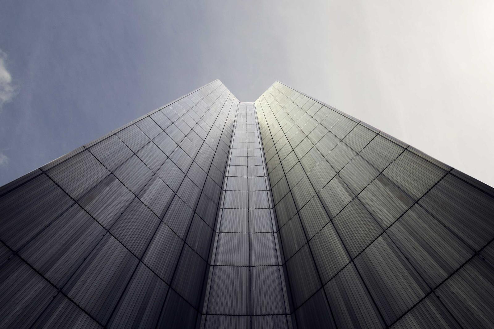 Monumental architecture representing the scale of the venue